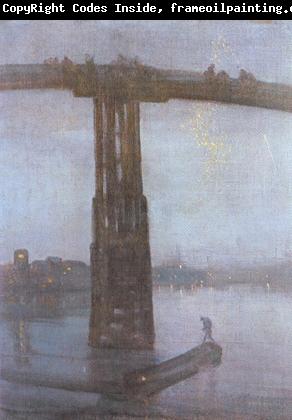 James Abbott McNeil Whistler Old Battersea Bridge (mk19)